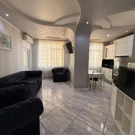 Apartment аркадия жк первая жемчужина до 7 гостей низкий этаж